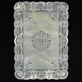 10 In. X 14.5 In. Silver Foil Doilies | 4 Count